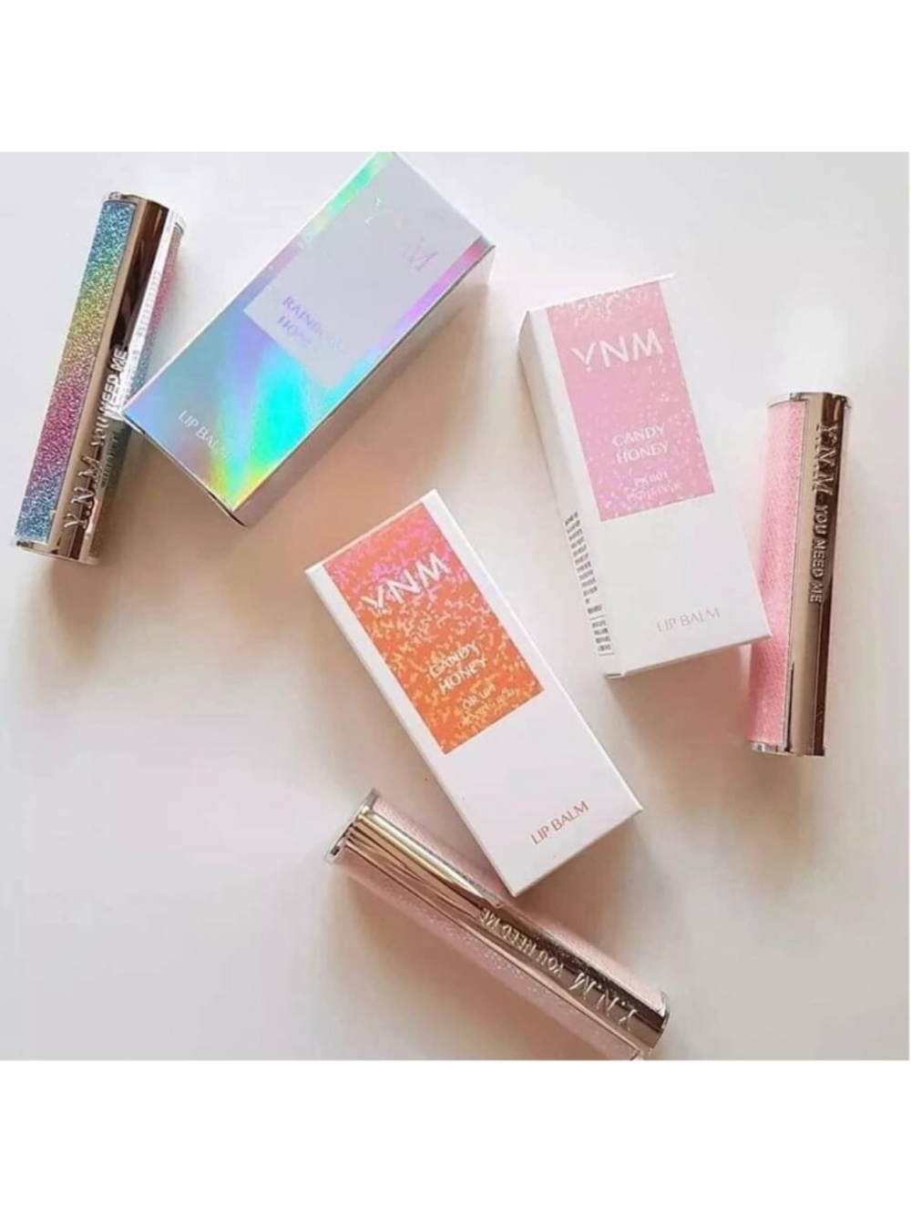YNM LIP BALM 3.6g Moisturizing Long Lasting Korea Lipstick (combo 3pcs)